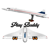 10318 Concorde Supersonic Airbus Building Blocks Technic 105CM Airplane Model Concorde / 2083 Pieces Building Blocks